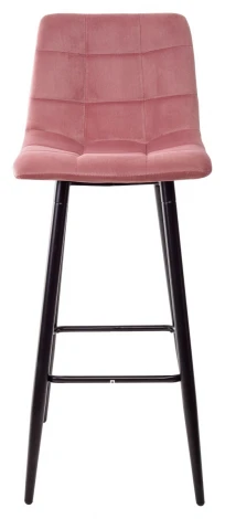Барный стул M-City LECCO UF910-07 PINK, велюр
