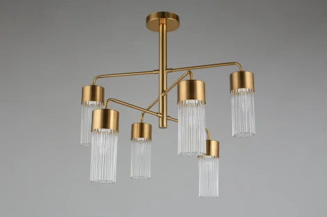 Люстра потолочная на штанге Cesana OML-67107-06 (220V)