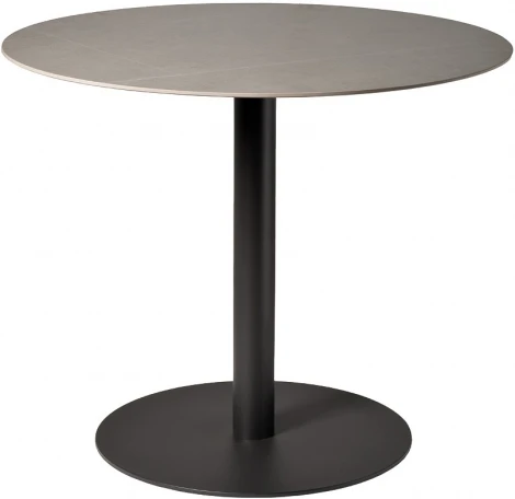 Стол уличный "Нью Фридом" серый d89,6*75см Garda Decor арт.39AR-STOL-T285