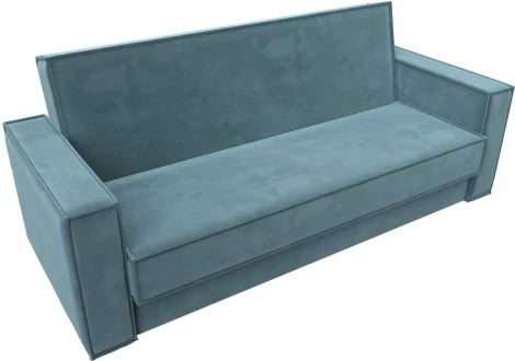 Диван-книжка Куба (Бирюзовый/Велюр) Лига Диванов арт.122040