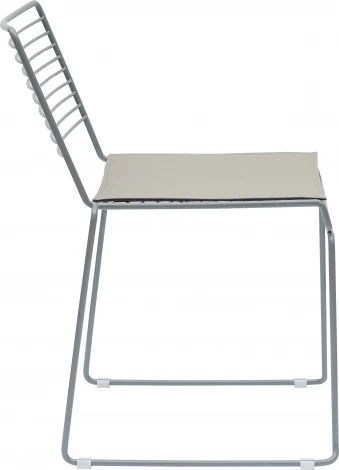 Стул обеденный Danny серый с подушкой Stool Group (арт.УТ000038985)