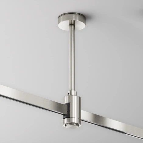 Крепление потолочное Short одинарное 138мм Maytoni Accessories for tracks Flarity TRA156C-SL1-PT
