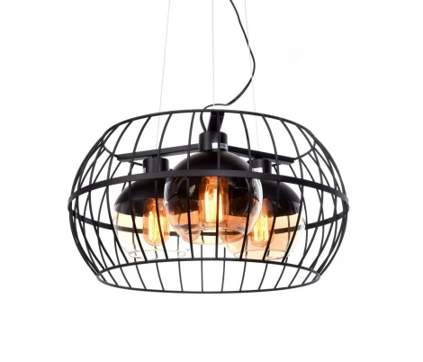 Подвесной светильник Lumina Deco Optis LDP 11765-3 BK