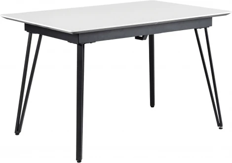 Стол R-Home Диего раздвижной 140-180 Светлый мрамор/Бабочка