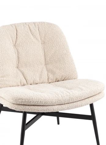 Кресло лаунж Tail Кремовый Stool Group арт.УТ000038979