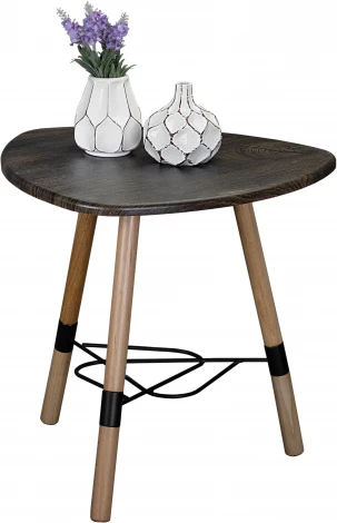 Стол журнальный Лючия 2104 черный/бук/дуб маррон от фабрики Mebelik