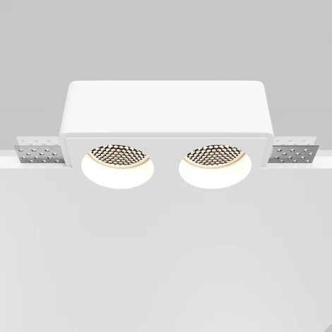 Встраиваемый светильник Maytoni Gyps Modern DL123-GU10-02-W