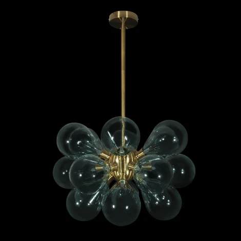 Потолочная люстра на штанге Loft It Miracle 10130/18 Blue (220V, шарики)