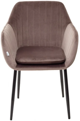 Стул ALABAMA BLUVEL-38 LATTE, велюр / черный каркас М-City