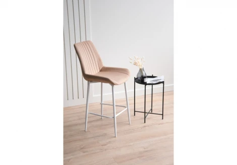 Барный стул Седа бежевый (zd 210) / белый 632598