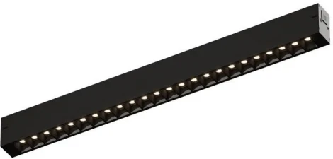 Трековый светильник Downlight однофазный Denkirs Smart Grill DK8002-CONN-BK (регулировка яркости, LED, 220V)