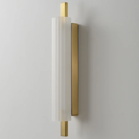 Настенный светильник Crystal Lux TUNNEL AP10 LED BRASS