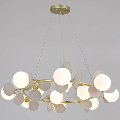 Подвесная люстра ILLUMICO IL0351-12PPA-26 GD BOND