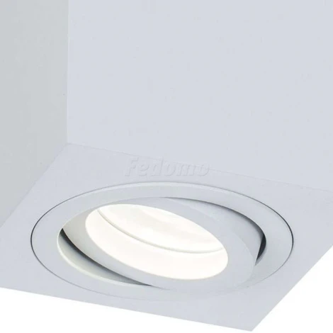 Накладной потолочный светильник Atom GU10 1x50Вт Maytoni Technical C017CL-01W (220V)