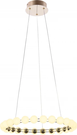 Подвесной светильник Favourite Helmet 4590-5P (LED, 220V, на проводе, шарики, круглые)