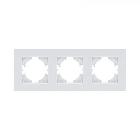 Рамка 3-постовая белый Kollinger Eleganz Plex EP3WH