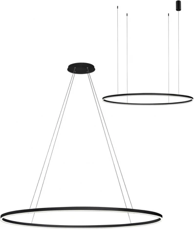 Подвесной светильник Kink Light Тор 08218,19A(4000K) (LED, 220V, пульт управления, на тросе, кольцо)