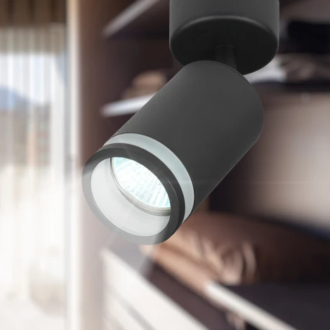 Спот ЭРА OL23 BK (220V)