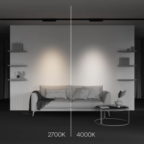 Трековый светильник трехфазный 10W 220V Maytoni Points TR195-3-10W4K-M-B (LED)