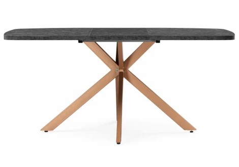 Кухонный стол Woodville Кортез 32 116(160)x77 раздвижной малави / медь