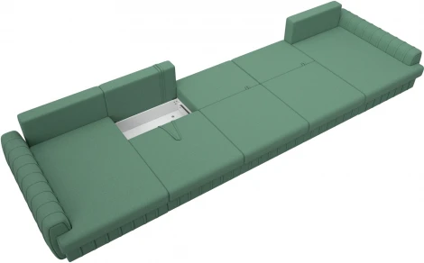 Диван П-образный Лига-057 НПБ МегаЛонг Лига Диванов (Рогожка) арт.129354