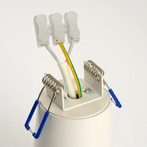 Светильник потолочный Feron ML185 Barrel BELL 48416 MR16 35W, GU10, белый (220V, круглые)