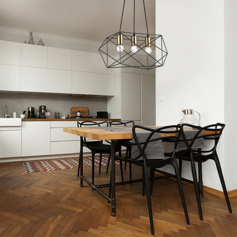 Подвесной светильник Escada Belfast 10174/3PL Е27*60W Black (220V, на проводе)