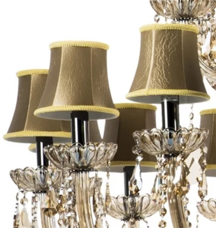 Подвесная большая люстра Osgona Nativo 715287 (220V, хрусталь, на цепи)