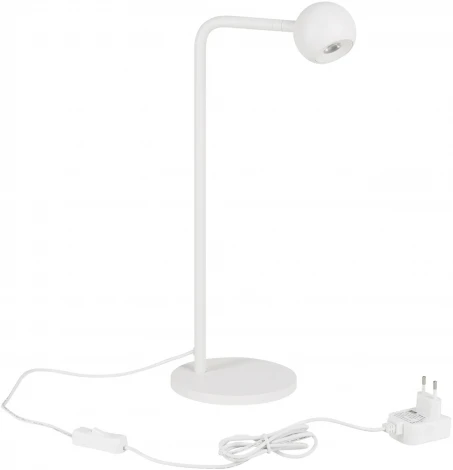 Светильник настольный SP-OTTORI-TAB-6W Warm3000 (WH, 30 deg, 230V) (Arlight, IP20 Металл) 051021 (LED)