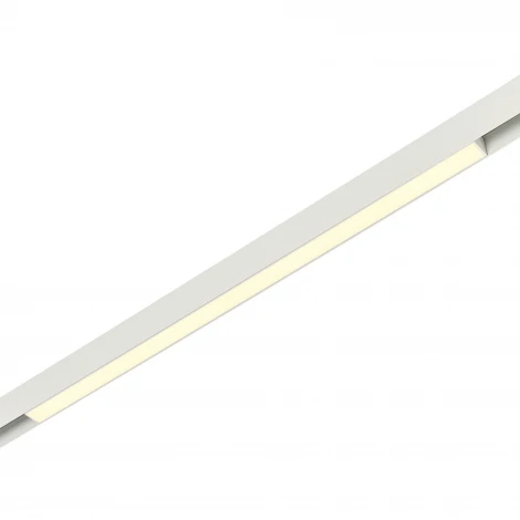 Трековый магнитный светодиодный светильник 20W 48V MyFar Флоу MT0210-20W3K-W
