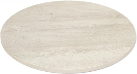 Стол Sheffilton SHT-TU43/TT 80 ЛДСП черный муар/дуб беленый