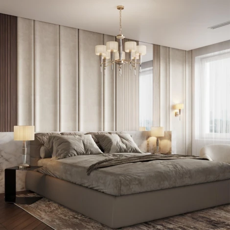 Настольная лампа Latte 5403/1T Odeon Light (220V, выключатель, круглые)