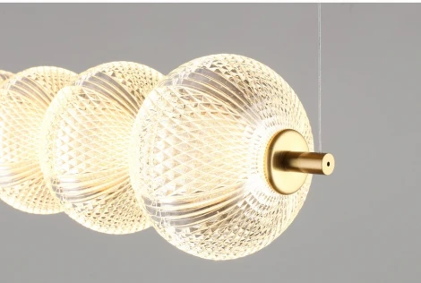 Подвесной светильник Omnilux Cedrello OML-68803-04 (LED, 220V, на проводе, шарики)