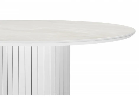 Кухонный стол Notta Гравент 110 onyx bianco soft satin / белый