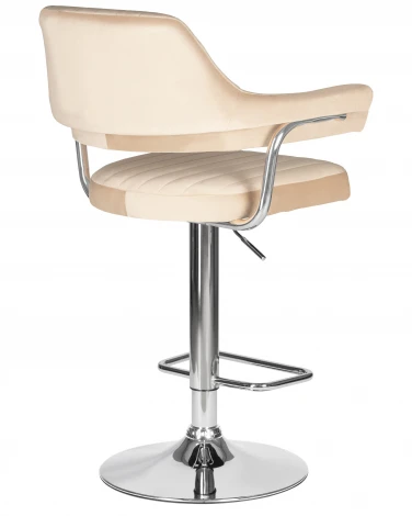 Набор 2 шт стул барный DOBRIN CHARLY (бежевый велюр (MJ9-10))