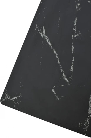 Стол FONDI 180 MARBLES NERO KL-116 Черный мрамор матовый, итальянская керамика/ черный каркас М-City