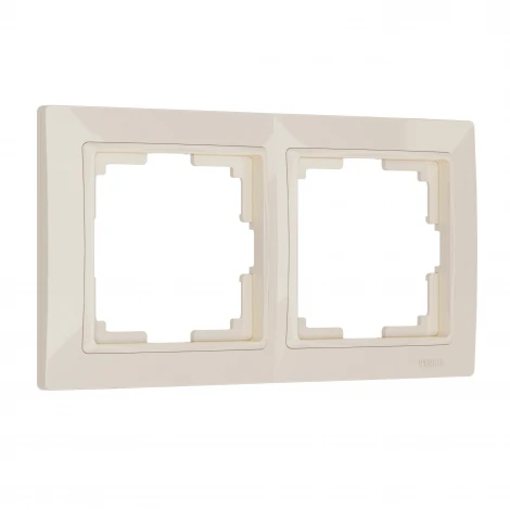 Рамка на 2 поста Snabb basic (слоновая кость) Werkel W0022003 (a051307)