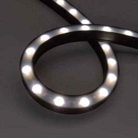 Грейзер DMX THOR-3D-F24-25x27mm 24V RGBW-Day4000 (24 W/m, IP65, 1m, wire x2) (Arlight, Силикон) 045265