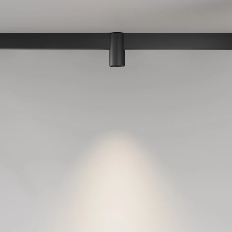 Трековый светильник магнитный 48V Maytoni Alfa TR122-4-7W-DS-B (LED, круглые)