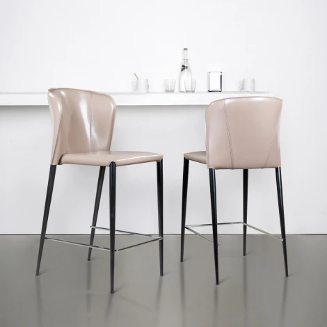 Стул полубарный Albert, кожа капучино Top Concept ALBERT 2000000000169