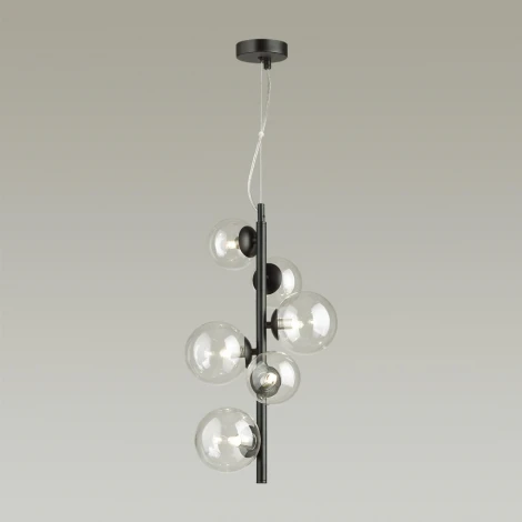 Подвесной светильник Odeon Light Tovi 4818/6 (220V, на тросе, шарики, молекулы)