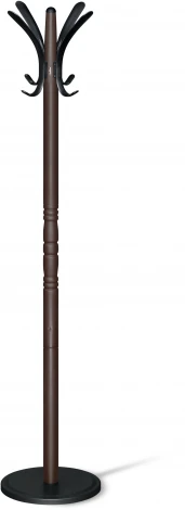 Вешалка SHT-CR15 коричневый/черный муар Sheffilton 2175086401