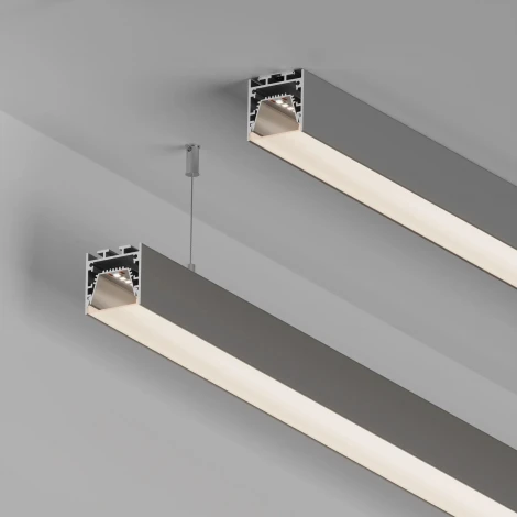 Профиль LINE-3535-TRAY-2000 ANOD (Arlight, Алюминий) 062162