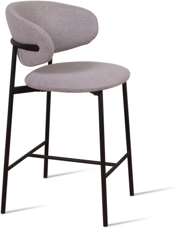 Стул полубарный Adele, рогожка wellton 912, серый Top Concept арт.22296