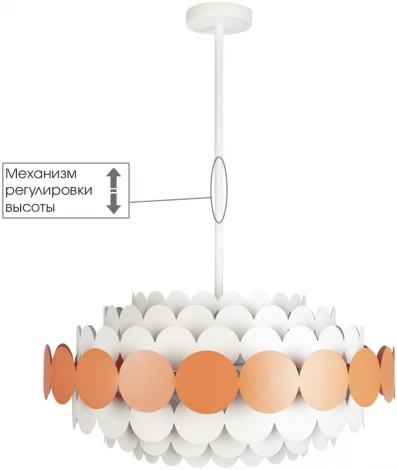 Потолочная люстра на штанге Loft It Juicy 10310/S Red