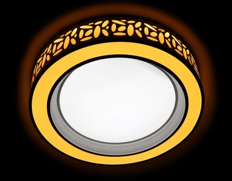 Потолочный светильник Ambrella Orbital Design F210 WH 96W D520