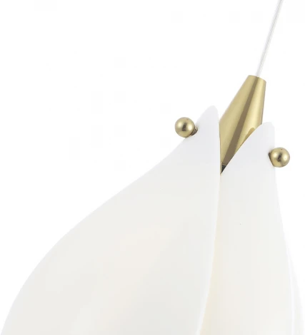 Подвесной светильник Crystal Lux FLOWERS SP1 (220V, на проводе, цветы)