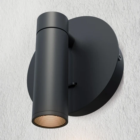 Спот 5W 260LM 3000K, черный Lightstar Omega 200637