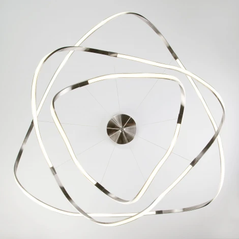 Подвесная люстра Eurosvet Filmy 90109/3 сатин-никель