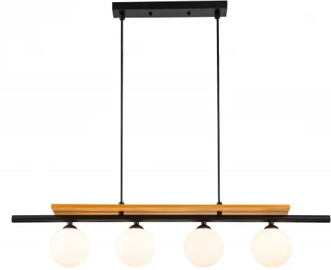 Люстра подвесная Mitezza V000193 (10013/4P Black) (220V, на проводе, шар)